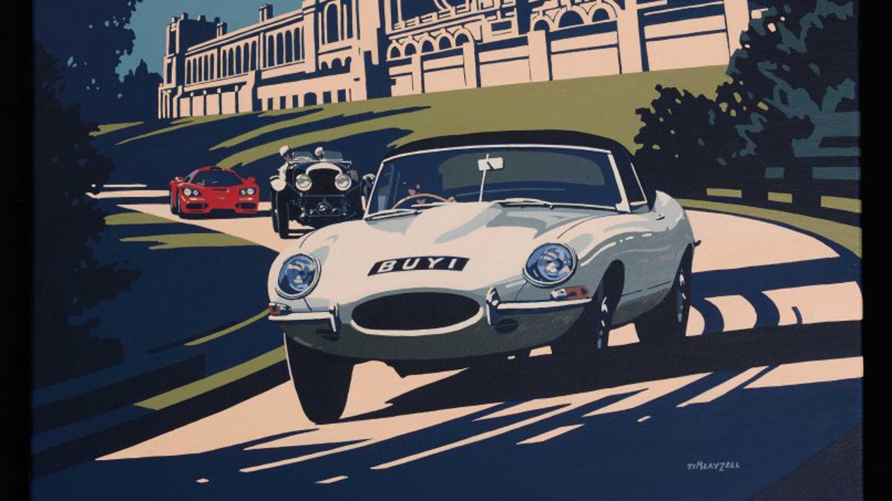 PRESS RELEASE: Tim Layzell original bespoke artwork to be auctioned